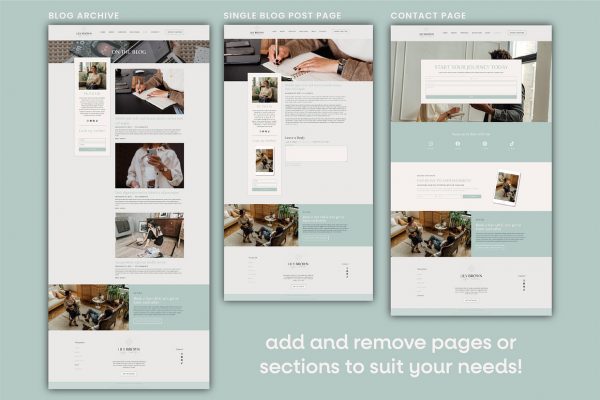 Life Coach Elementor Template Kit